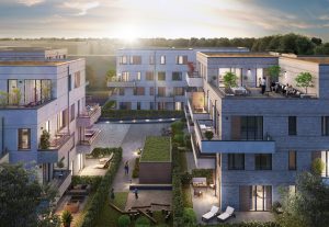 Nahe der Wolfsburger Innenstadt entwickelt sich in den kommenden Jahren mit den Steimker Gärten ein großes Wohnviertel. Innerhalb der Steimker Gärten entsteht ein außer- gewöhnliches Quartier, das Steimker Quartett. Hier erhältst du erste Informationen zum Wohnen und Leben im Steimker Quartett.